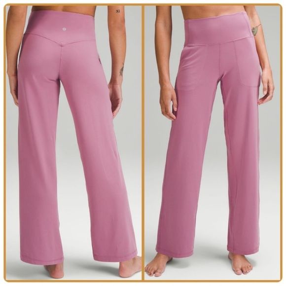lululemon athletica Pants - lululemon Align High-Rise Wide-Leg Pant 31" size 4 Velvet Dust NWT